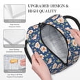 thumbnail image 3 of Fotbe Flower Bolsa de Almuerzo con Estampado, Lonchera Aislada, Contenedor de Comida Reutilizable Tipo Cooler a Prueba de Fugas, 3 of 6