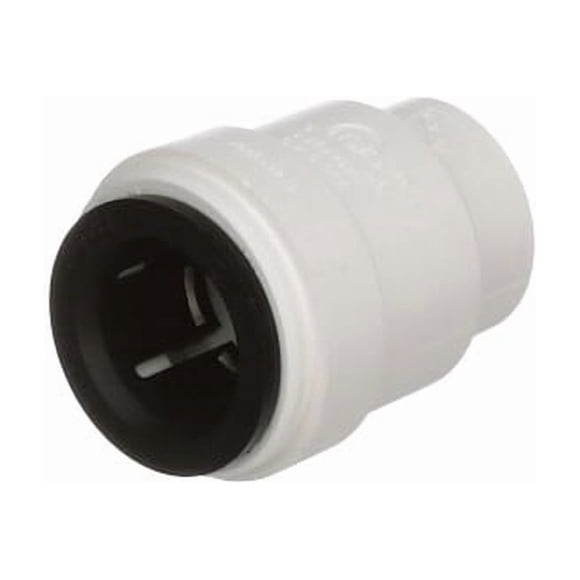 AquaLock Fitting Plug/Fitting Cap 013545-10 Fitting Plug/Fitting Cap; 35 Series; 1/2 Inch Copper Tube Size End Stop; White; Polysulfone High Performance Thermal Plastic; Single; With Retail Packaging