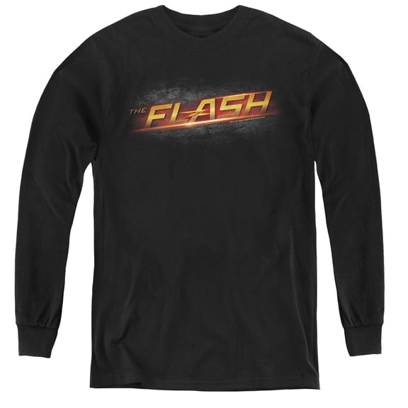 The Flash - Logo - Youth Long Sleeve Shirt - X-Large