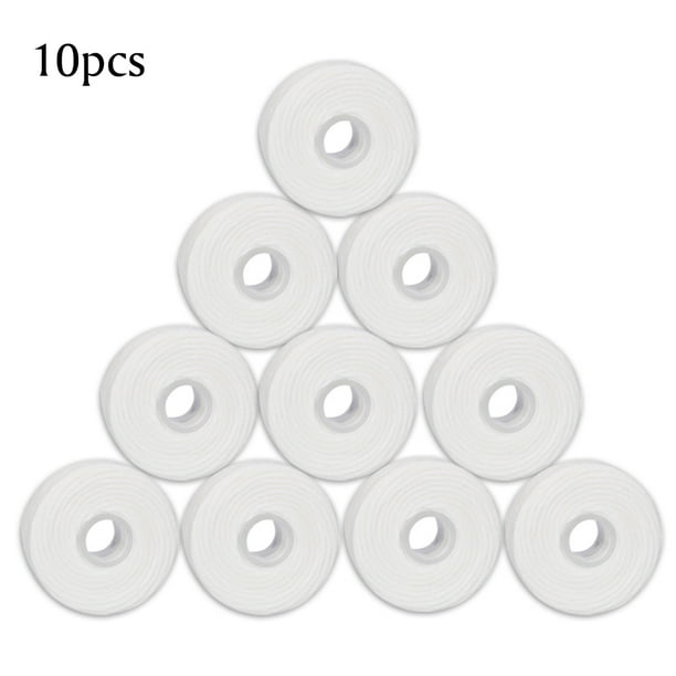 10 Rolls Dental Flosser Builtin Spool Wax Mint Flavored Europe