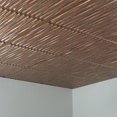 thumbnail image 5 of FASÄDE Dunes Decorative Vinyl 2ft x 2ft Lay in Ceiling Panel in Copper Fantasy (5 Pack), 5 of 5