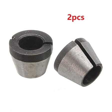 

2/5Pcs Trimmer Collet Chuck Router Bit Engraving Trimming Machine 6Mm