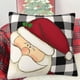 thumbnail image 4 of Funda de almohada navideña de muñeco de nieve - 45x45cm Impresión digital con aspecto de lino • Resistente al desvanecimiento • Cierre de cremallera • Decoración del sofá, 4 of 6