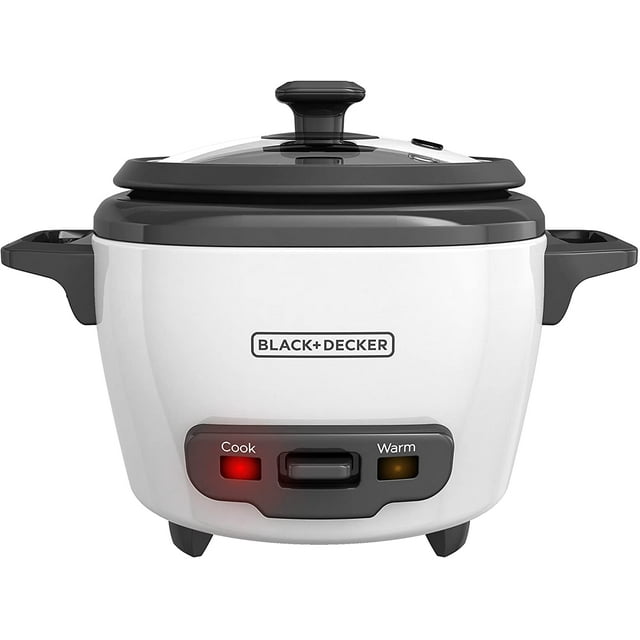 Black+Decker Personal Size Rice Cooker, 3 Cup