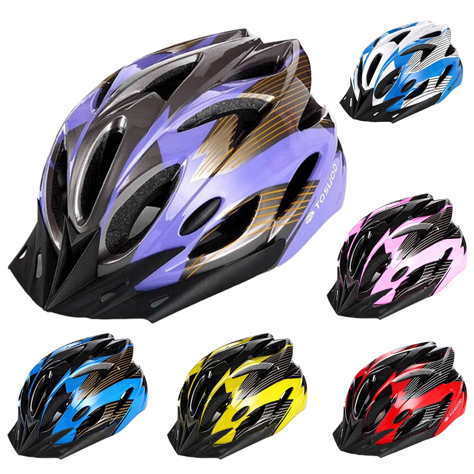 Unisex Adult Road MTB Bike Bicycle Cycling Hoverboard Helmet Visor Adjustable 