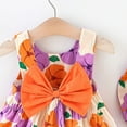 thumbnail image 4 of MEZZALL Baby Girl Tutu Dress Sundress Summer Sleeveless Backless Birthday Party Dress Flower Bow Sunress With Straw Hat Set, , 3-12 Months, 4 of 6