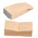 thumbnail image 4 of 100 bolsas de papel kraft con fuelle lateral, selladas con papel de aluminio, para envasar alimentos, para té y frutos secos (12 x 5,5 x 2,5), 4 of 5