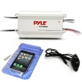thumbnail image 1 of Pyle PLMRMB4CW Waterproof Bluetooth 800 W 4 Channel Marine Power Audio Amplifier, 1 of 6