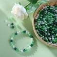 thumbnail image 3 of Naler 500Pcs Art Pearls, Size 6mm Pearl Beads Charms for Female Girls DIY Art Craft Decorations Jewellery Making, 4 Colors (Green Series), 3 of 8