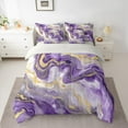 thumbnail image 2 of Castle Fairy Abstract Marble 7-Piece Twin Bedding Sets for Boys Girls Children,Gradient Marbling Watercolor Bedding Comforter Set,Gold Metallic Breathable Sheet Sets,Luxury Bedroom Decor, 2 of 8