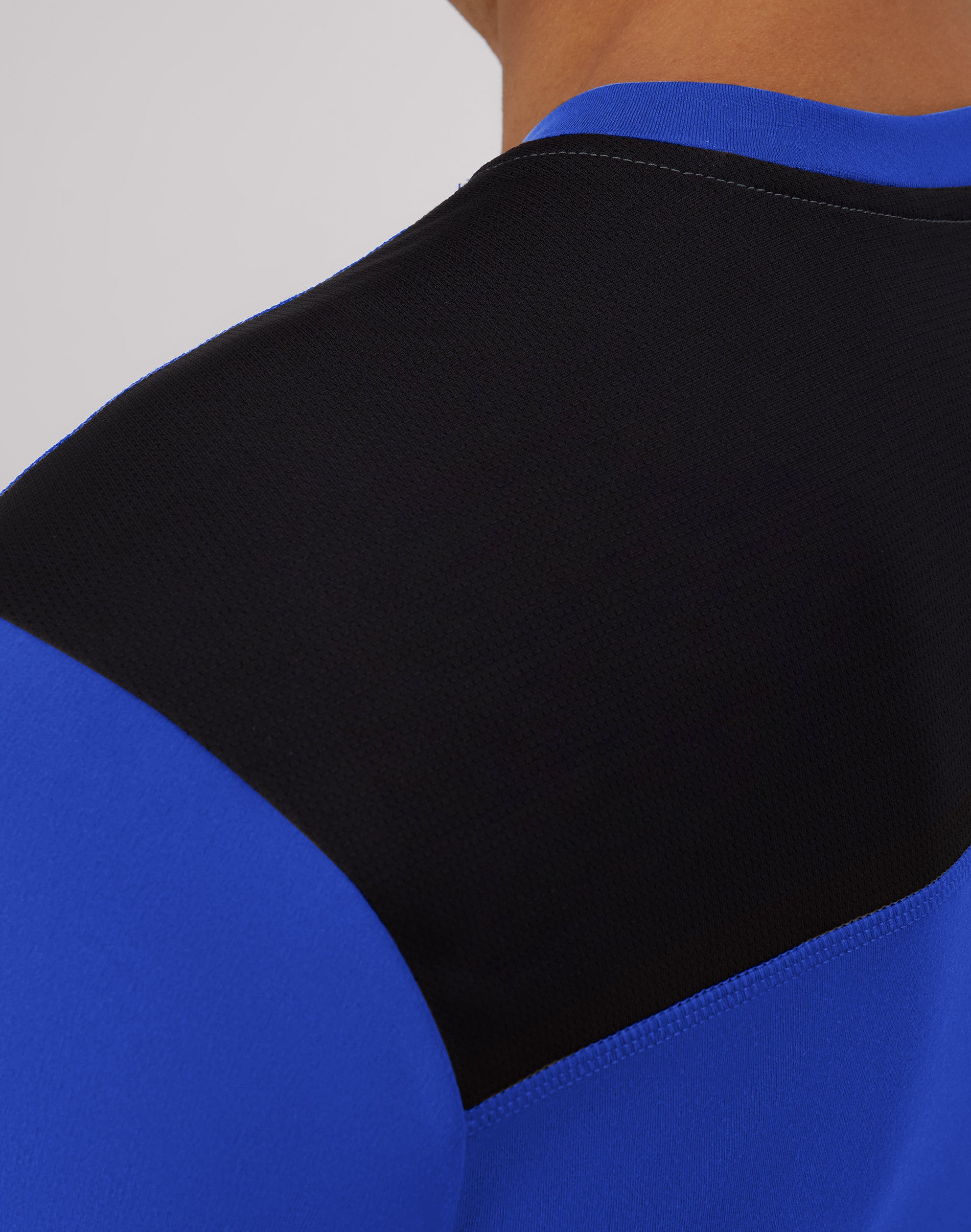 Playera de malla Air Mesh para hombre, azul marino/negro, talla XL 4