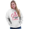 thumbnail image 4 of God is Bigger Than Cancer BCA Ribbon Hoodie Sweatshirt Women Brisco Brands L, 4 of 6