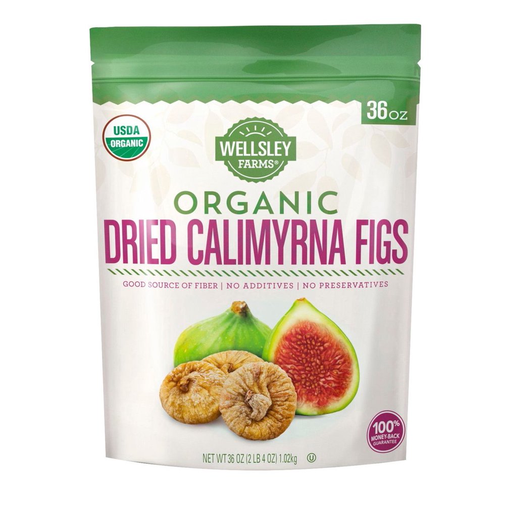 Product of Wellsley Farms Organic Dried Calimyrna Figs 36 oz. Walmart