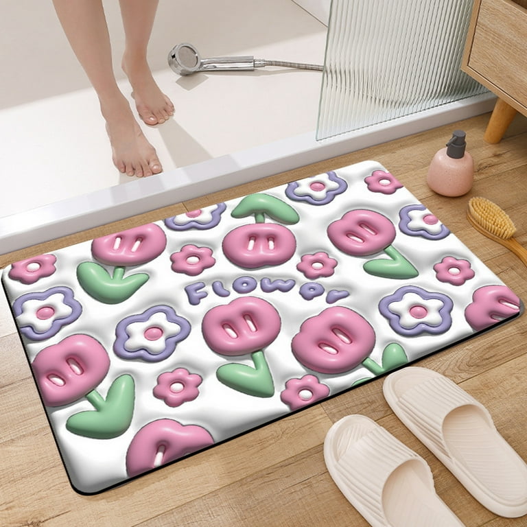 Super Absorbent Floor Mat Soft Quick-Drying Diatom Mud Bath Non