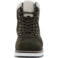 thumbnail image 3 of White Mountain Womens Cozy Faux Leather Winter Lace-Up Boot, 3 of 3