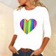 thumbnail image 2 of TaTaai Women's A 3/4 Sleeve Christmas Printed Round-neck Top Gift, 2 of 6