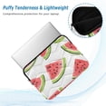 thumbnail image 2 of FORMRS 15-15.6 inch Laptop Sleeve Case Soft Carrying Quilted Computer Bag Cover, Cartoon Watermelon, 2 of 7