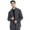 Pewter, variant on Form Men Warm Up Scrubs Jacket Zip Front CK399