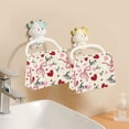 thumbnail image 6 of BZSMCE Dish Towels Reuseable Cleaning Cloths 6-pack In Ribbon & Heart Mosaic Pattern, 6 of 8
