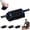 Blue, variant on Electric Rolling Percussion Massager with Hands-Free Base, Adjustable Intensity Rechargeable Electric Fascia Roller Massagerfor Back, Legs and Feet (Rose Gold)