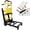 Black-yellow, variant on Ecojoy Electric Stair Climbing Dolly, Foldable Hand Truck with 1200W Motor | 4m Safety Rope, Large Load Capacity, Foldable Design, Powered Stair Climbing, Furniture & Warehouse Use