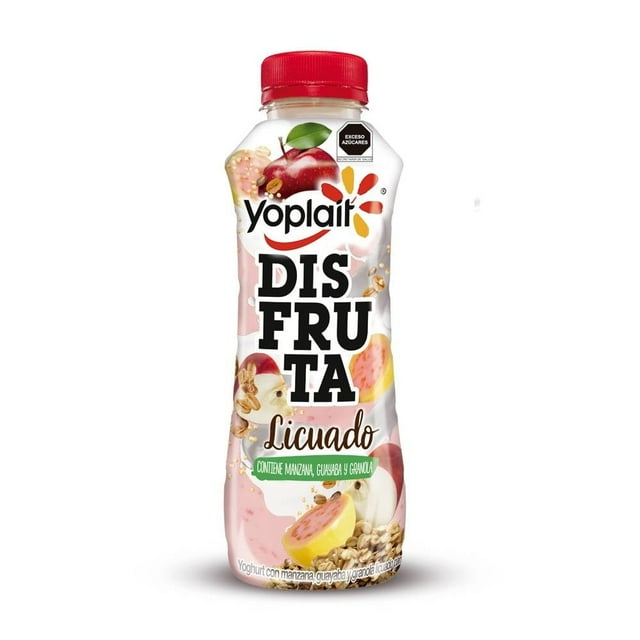Yoghurt bebible Yoplait Disfruta manzana guayaba y granola 307 g