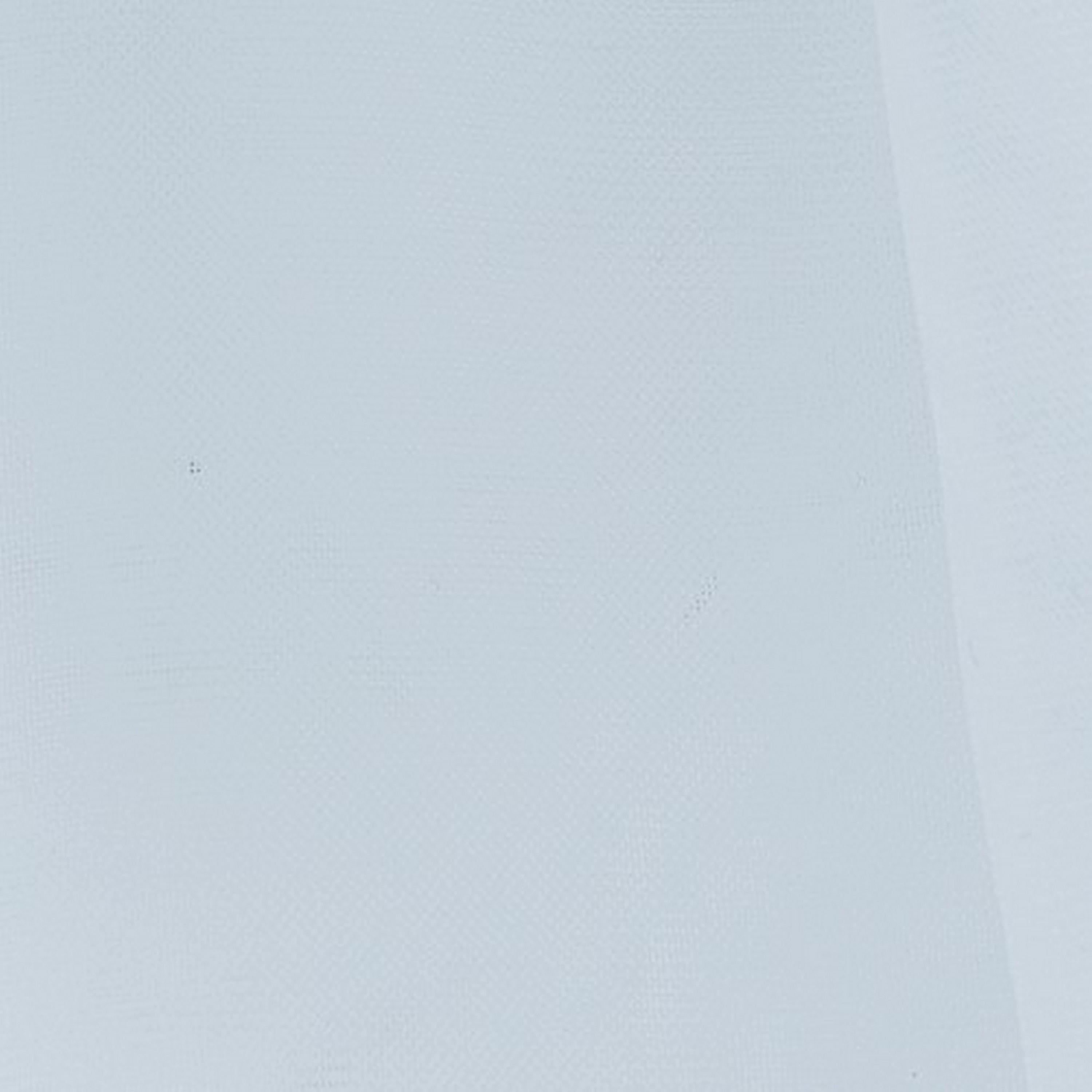 VCNY Home Infinity Wedgewood Blue Solid Rod Pocket Tiered Valance, 55" x 24"