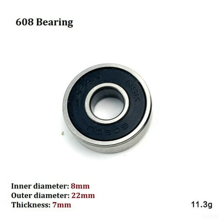 

8×22×7mm 608 Bearing Miniature Ball Bearings 608 2RS Angle Grinder Accessories