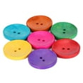 thumbnail image 3 of Natural Wood Bowl Shape Colorful Buttons, Sewing Button, Sewing Supplies, For Kids Children, 3 of 8