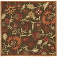thumbnail image 6 of SAFAVIEH Blossom Madelyn Floral Flowers Wool Area Rug, Brown/Multi, 3' x 5', 6 of 10