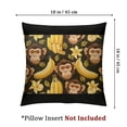 thumbnail image 4 of Monkeys Love Banana Pillowcase for Body Pillow Long Soft Throw Pillow Case Cover for Bed Couch, 4 of 7