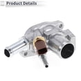 thumbnail image 6 of Unique Bargains Inner Car Thermostat for FIAT PUNTO EVO 1.4 16V 10/2009 -02/2012 Durable Engine Coolant Thermostat Housing Assembly No.55215006 Aluminum Alloy  1 Pc, 6 of 6