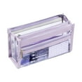 thumbnail image 3 of Meiiso Four-Layer Transparent Pencil Case In Purple, Kawaii Cute Aesthetic High Capacity Transparent Design Pen Bag Pencil Case Pencil Holder Tpu Material, 3 of 8