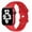 Red, variant on ALMNVO Silicone Strap for Apple Watch Bands 45mm 44mm 42mm 41mm 40mm 38mm, Soft Silicone Sport Wristbands Replacement Strap Compatible for iWatch Series 6 7 5 4 3 2 1 SE