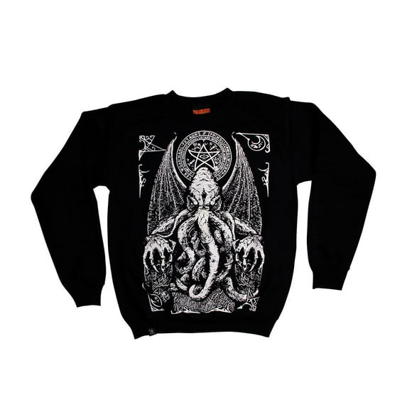 Sudadera Cuello Redondo Kingmonster Cthulhu Kingmonster Estampado