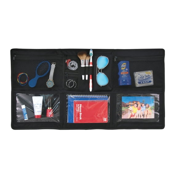 Seward Trunk Lid Organizer, Black