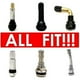thumbnail image 3 of 1000x Black Plastic Tire Valve Air Dust Cover Stem Caps Valve Cap Valve Stem Cap For Wheel Car Truc., 3 of 5