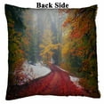 thumbnail image 2 of EREHome Autumn Carpathians alpine forest snowfall Pillow Case Home Decor Cushion Cover 20x20 Inch, 2 of 2