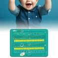 thumbnail image 1 of Tablero electrónico de aprendizaje de notación musical, tablero de cognición inteligente para niños, personal de Piano de guitarra para entrenamiento Baoblaze Tarjeta de notación musical, 1 of 8