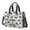 Monster Cartoon Truck Gray Pattern-2, variant on Monster Cartoon Truck Gray Pattern Canvas Messenger Tote Bag, Laptop Shoulder Bag with Multi Pockets & Removable Strap, Durable Canvas Gifts for Women Men Teacher Nurse