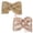 Champagne, variant on Yammee Women Twist Rhombus Beaded Magic Hair Side Combs Jewelry Stretchable Styling Double Clips Hairpins Ponytail Bun Maker