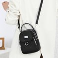thumbnail image 4 of Bolso bandolera impermeable para mujer Bolsos de mensajero Oxford elegantes para el trabajo (negro) Likrtyny Para Estrenar, 4 of 6