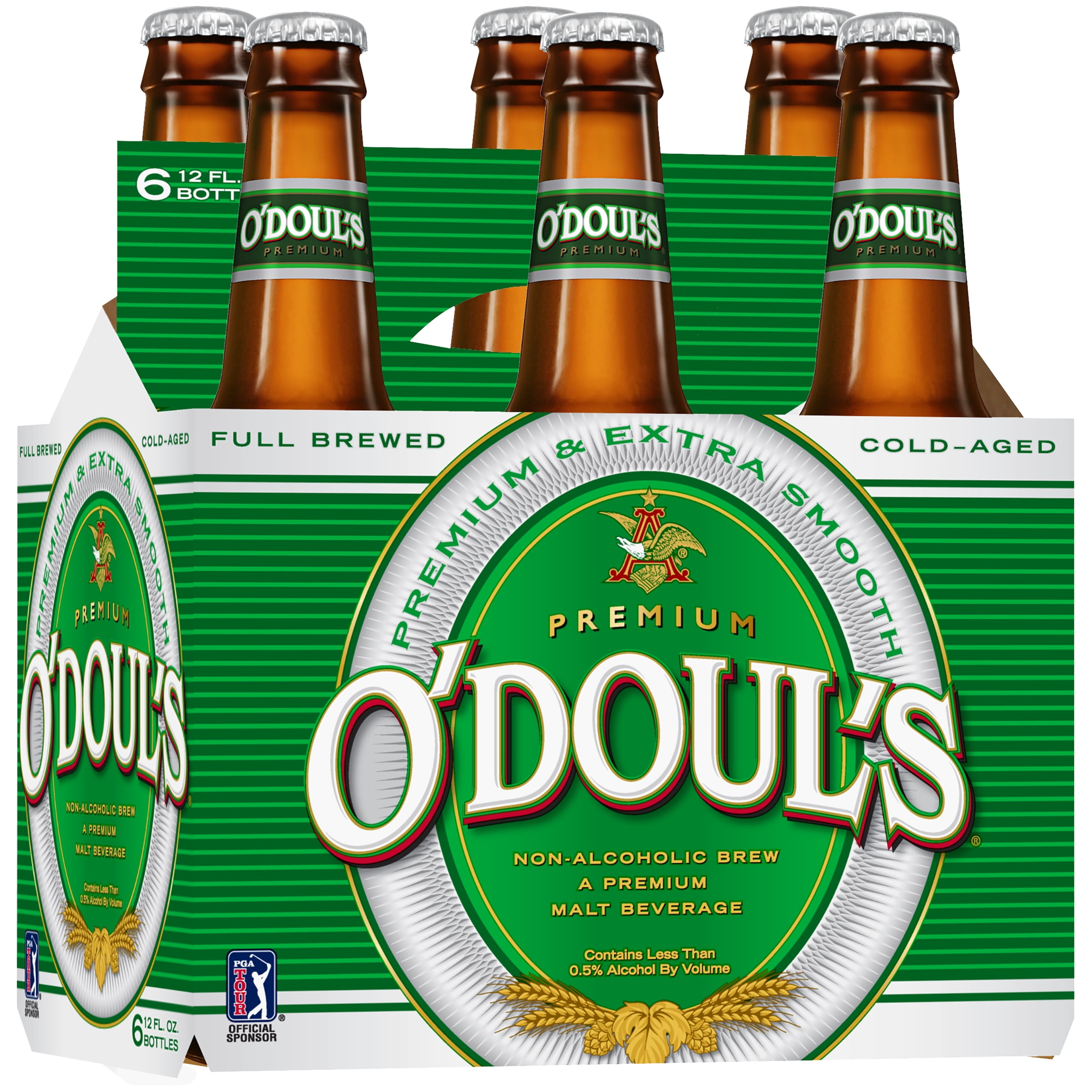 O Doul s Non Alcoholic Beer 6 Pack 12 Fl Oz Bottles Walmart