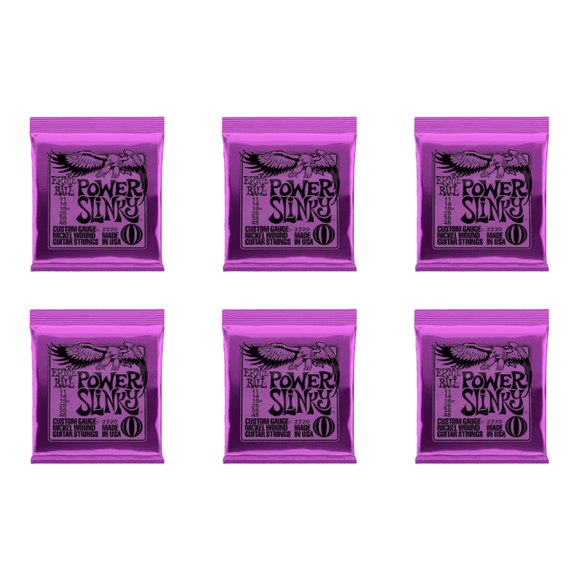 Súper Slinky Nickel Wound Electric Guitar Strings 2220 para el bajo de la guitarra (2220)