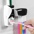 thumbnail image 2 of Automatic Toothpaste Dispenser,Wall Mounted Toothbrush Toothpaste Toothpaste Squeezer Wall Mounted Toothpaste Dispenser Versatile Functionality, 2 of 7