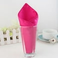 thumbnail image 3 of jifeng 10pcs 30 * 30cm Napkin Polyester Cloth Handkerchief Tableware Table Centerpiece 8, 3 of 3