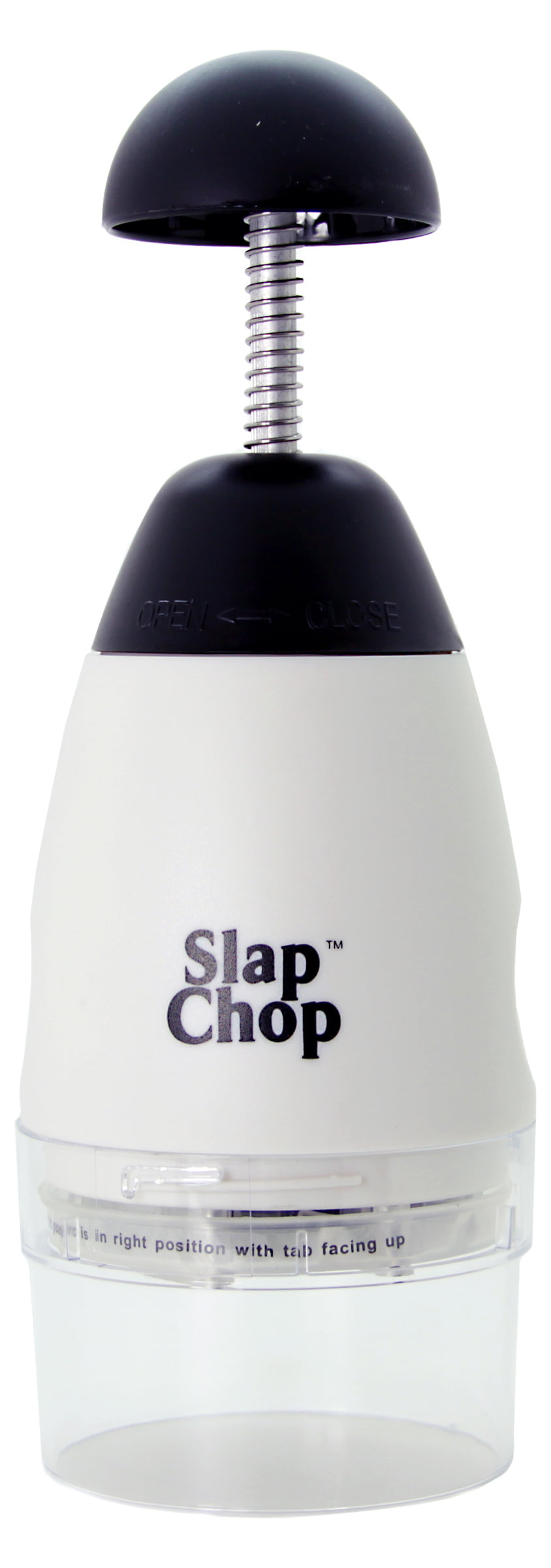 Original Slap Chop Slicer by Vince Offer - Stainless Steel Blades -  Vegetable Chopper Gadget - Mini Chopper for Salads - Kitchen Accessory