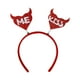 thumbnail image 4 of Lindo Día de San Valentín Diadema Decoraciones Vestir Hairbands Headwear Hair Hoop Suministros para fiesta Masquerade Adultos Mujeres Regalo , Beso Hugo aro de san valentin, 4 of 9