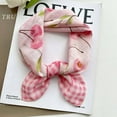 thumbnail image 4 of TELOLY 2026 New Bandanas for Women,Plant and Flower Cotton and Linen Bandana,Suitable for Spring and Summer Bag Scarf,Style2, 4 of 5