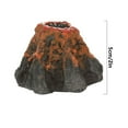 thumbnail image 2 of Volcano Decorative Ornaments, Fish Tank Decoration and Resin Rockery Aquarium Volcano Can Be Equipped with Oxygen Pump Home Handicrafts and Ornaments, Ornament*1, 2 of 2